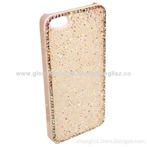 Crystal Bling Rhinestone 3D Cover Cell Phone Case for iPhone series, Custom Design is Acceptable